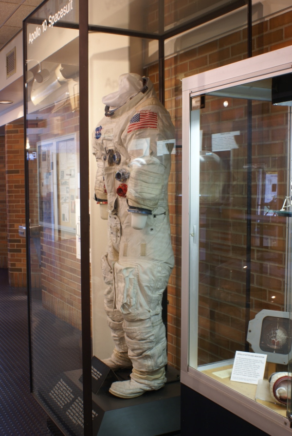 Cernan's Apollo 10 Suit at Cernan Center