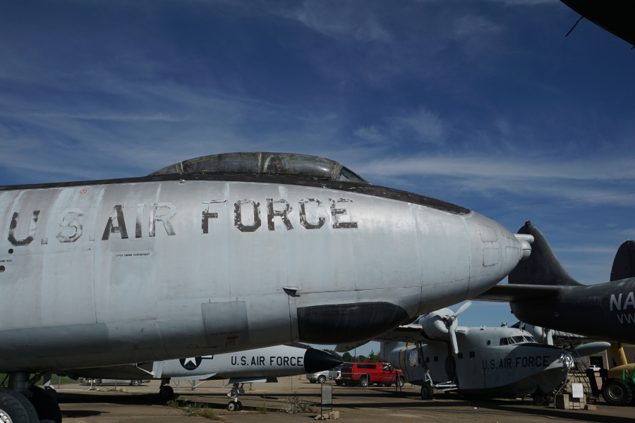 Nose of the XB-47 at Chanute Air Museum