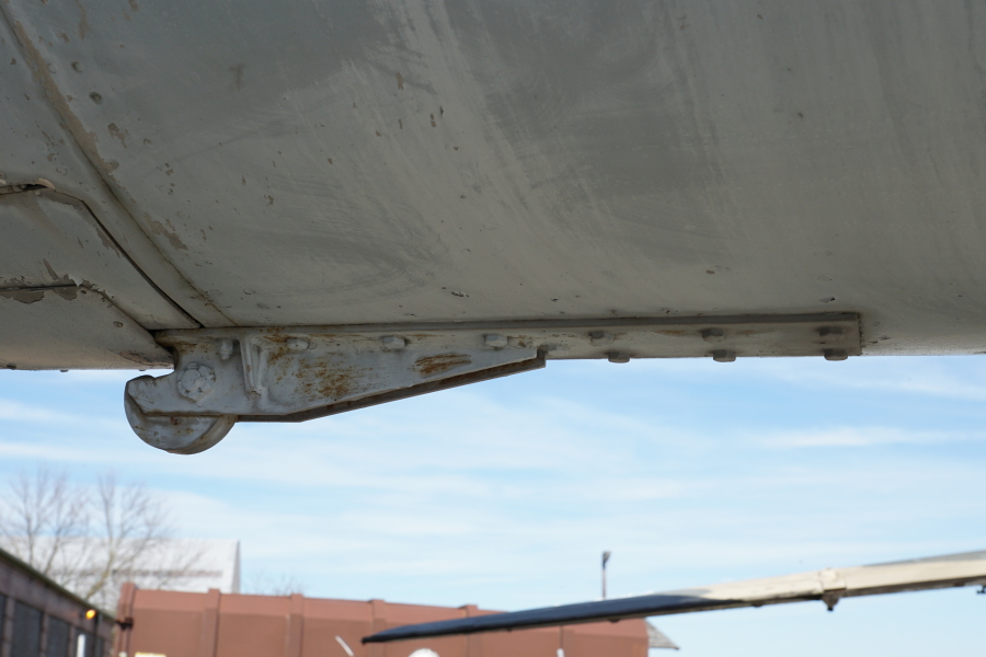 Tailstrike on XB-47 at Chanute Air Museum