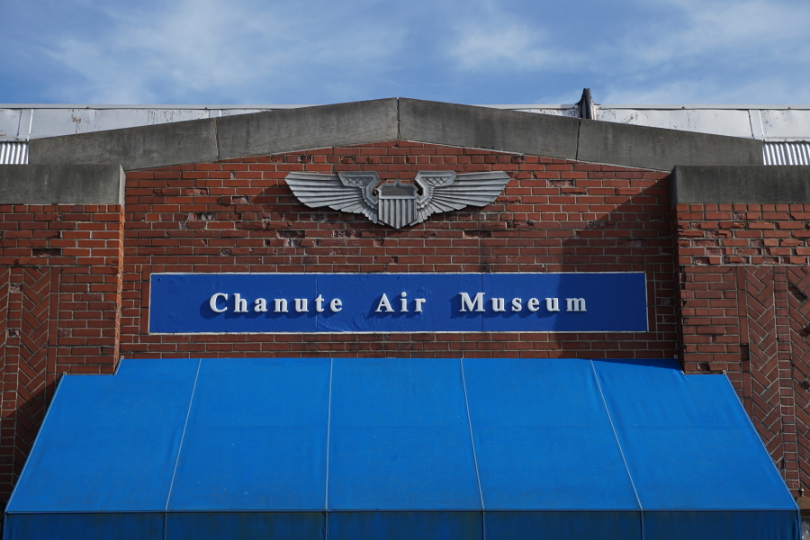 Sign above Chanute Air Museum