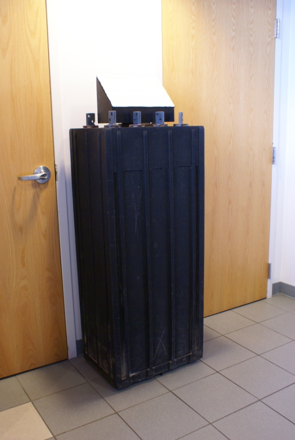 Exide Submarine Battery Cell at Wisconsin Maritime Museum