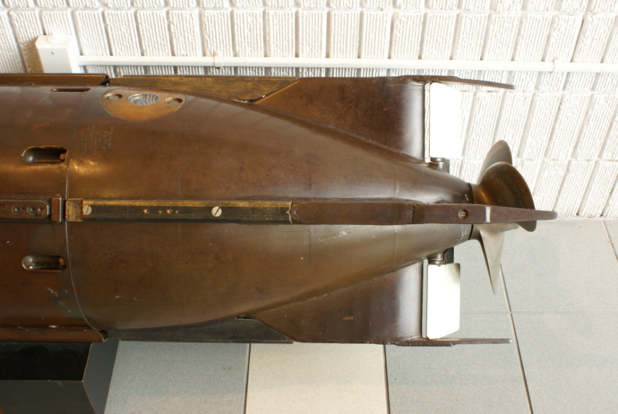 Fins and propeller on Mark 27 Torpedo at the Wisconsin Maritime Museum