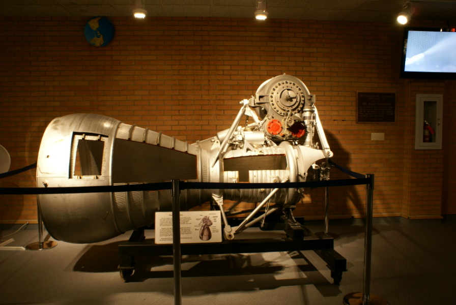 Cut-Away H-1 Engine at Kansas Cosmosphere