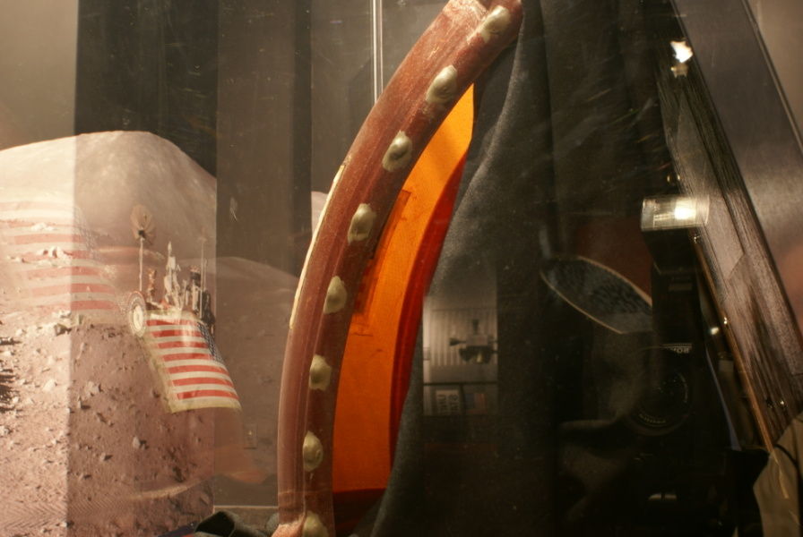 Apollo 17 LRV Fenders at Kansas Cosmosphere