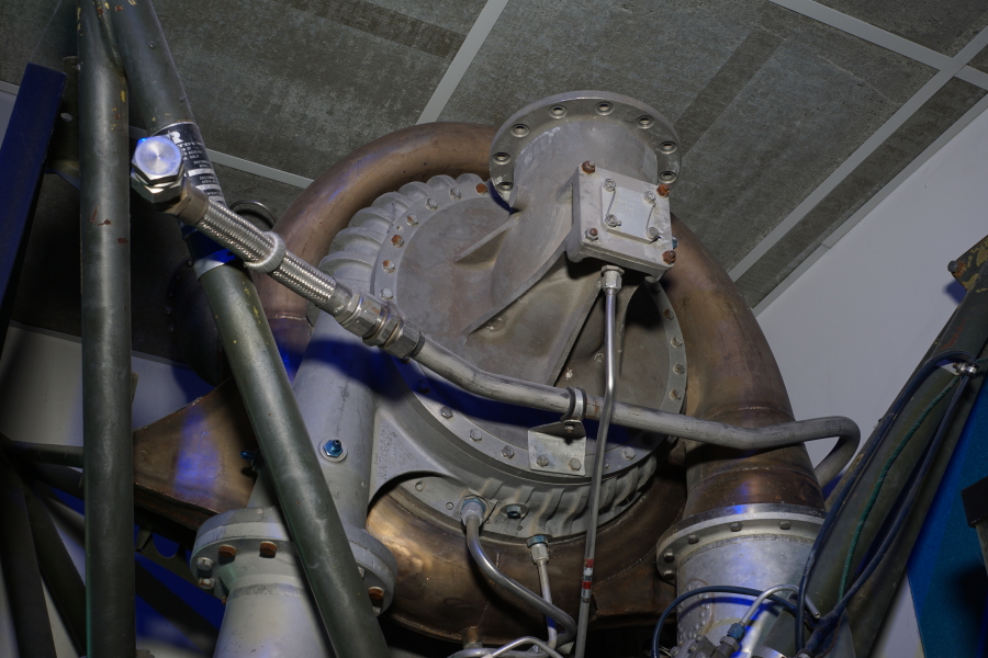 A-7 Engine fuel turbopump at Kansas Cosmosphere