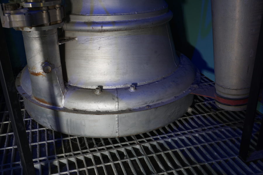A-7 Engine fuel inlet manifold at Kansas Cosmosphere