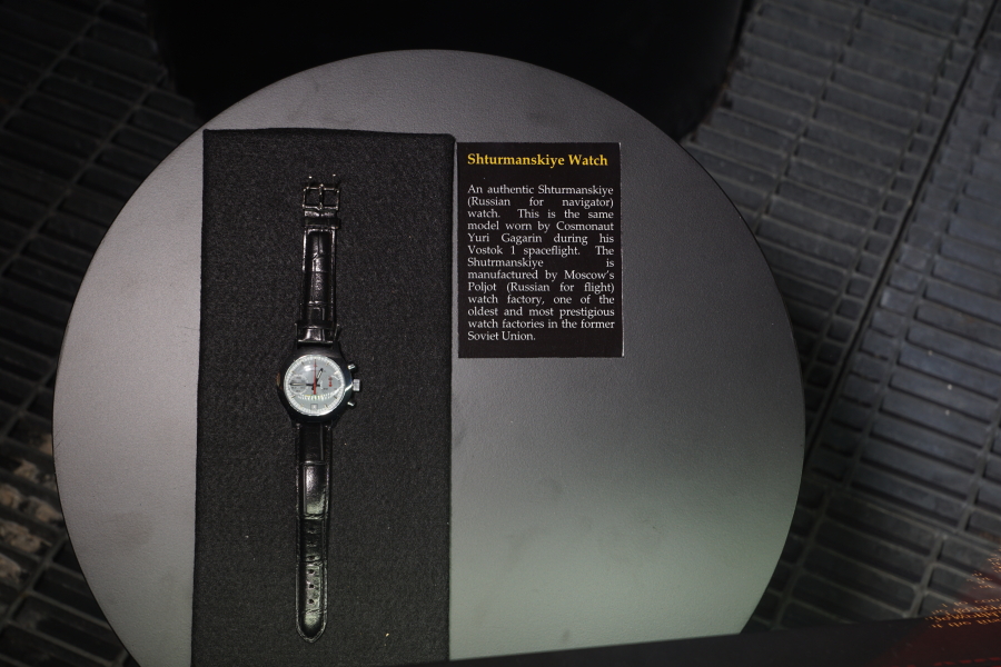 Vostok (SK-1) Suit Shturmanskiye watch at Kansas Cosmosphere