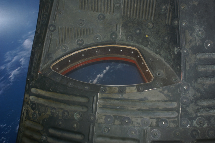 Window on Gemini 4 Hatch at Cradle of Aviation