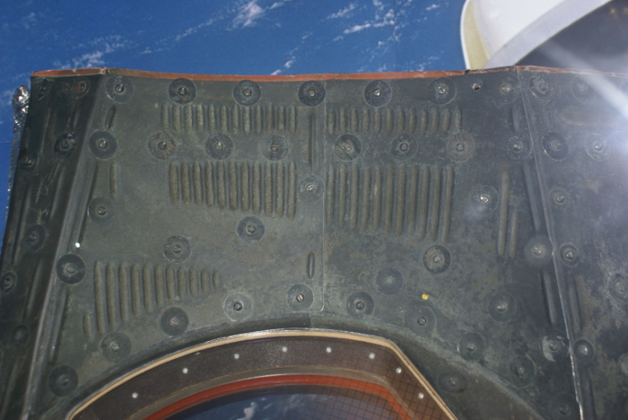 Forward end of Gemini 4 Hatch at Cradle of Aviation
