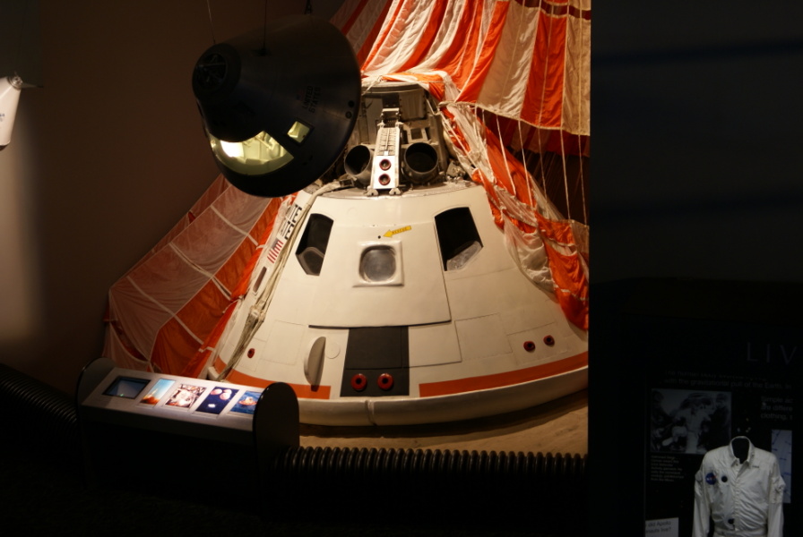 Apollo Command Module CM-002 at Cradle of Aviation