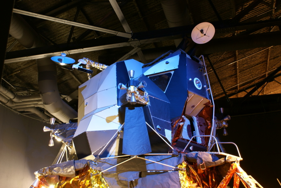 LM-13 ascent stage at Cradle of Aviation