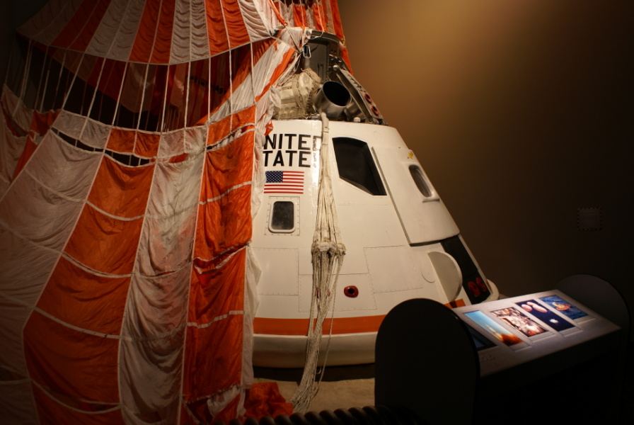 Apollo Command Module CM-002 at Cradle of Aviation