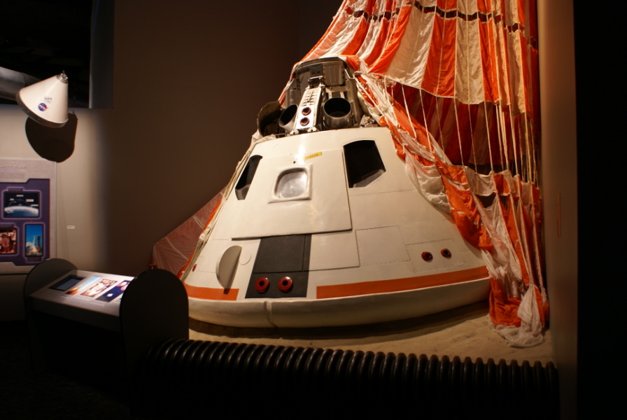 Apollo Command Module CM-002 at Cradle of Aviation