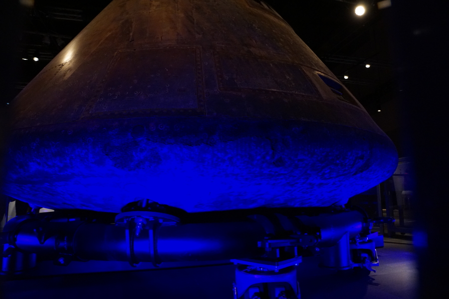 Apollo 11 aft heat shield at Destination Moon