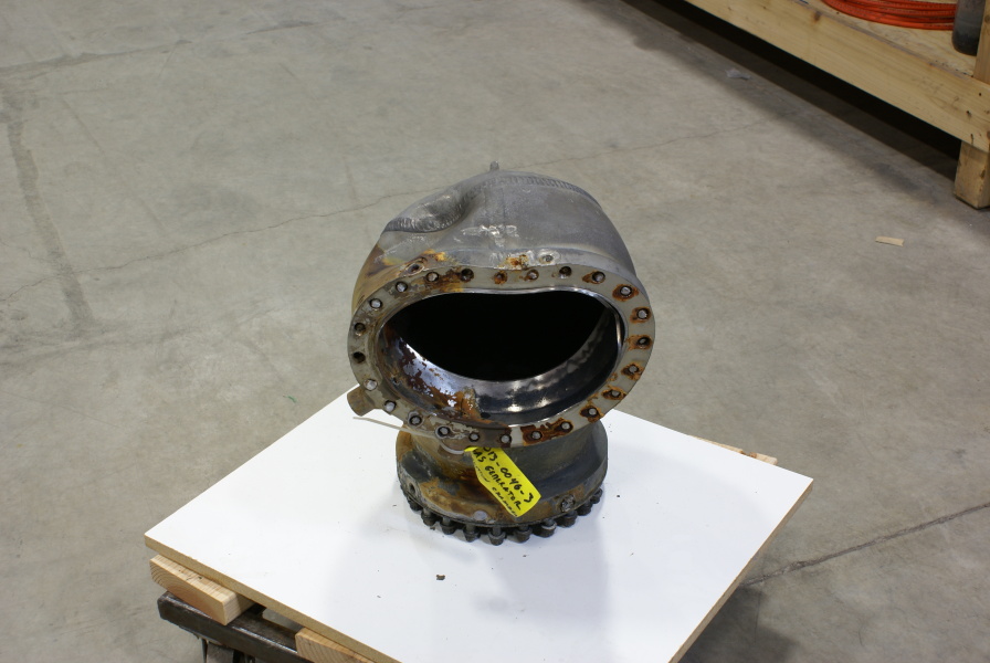 Gas Generator Combustor from Jeff Bezos recovered F-1 Apollo 11 rocket engines