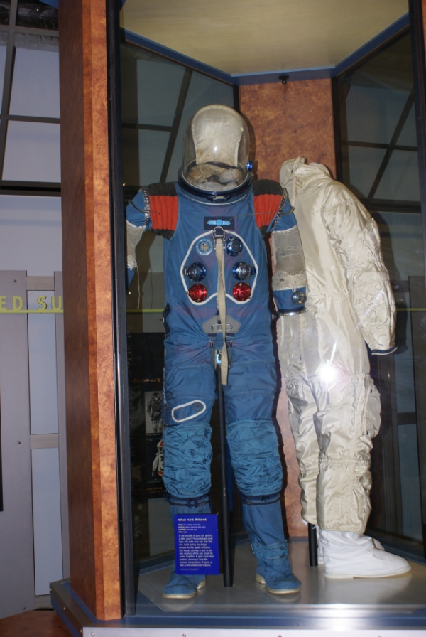 Apollo A7L Suit torso-limb suit assembly (TLSA) at Franklin Institute