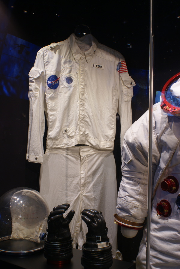 Aldrin's Apollo 11 Inflight Coverall Garment at Great Lakes Science Center