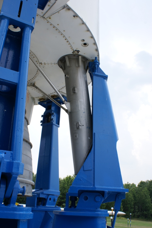 Delta Thor turbine exhaust duct at Goddard Space Flight Center