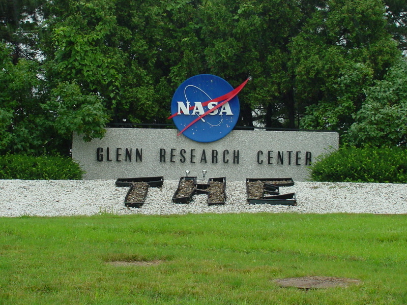 NASA Glenn Research Center sign