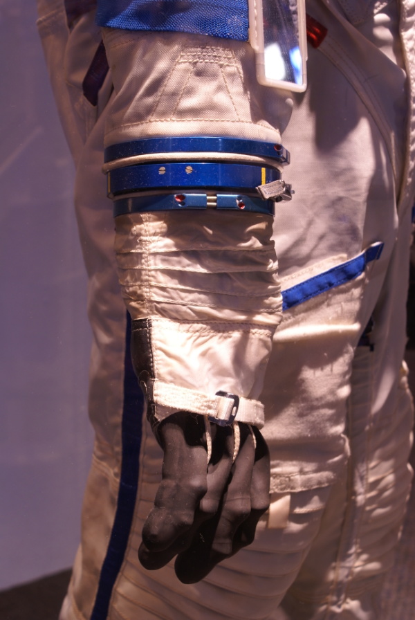 Right Sokol Suit glove at Glenn Research Center