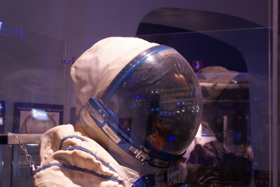 Sokol Suit helmet at Glenn Research Center