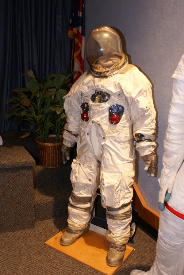Anders' Apollo 8 Suit at Glenn Research Center