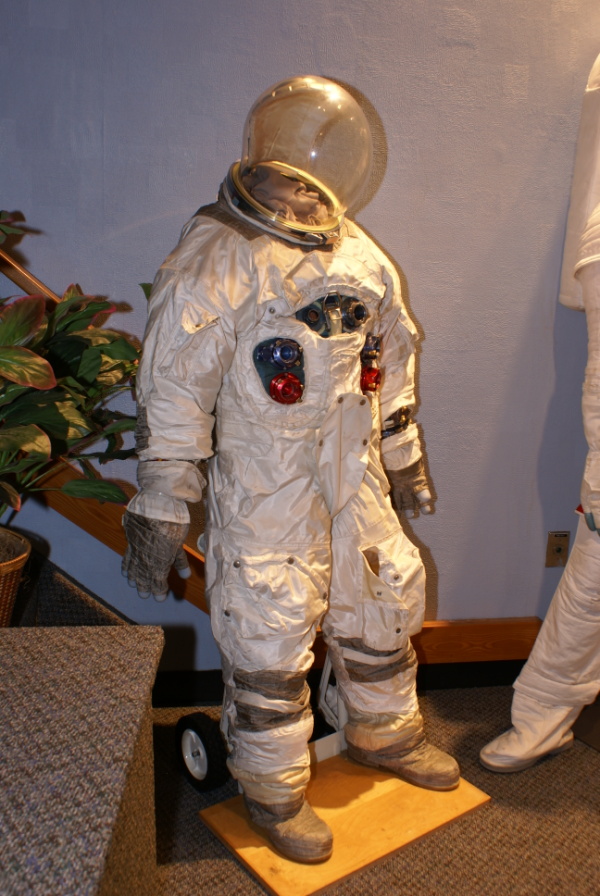Anders' Apollo 8 Suit at Glenn Research Center