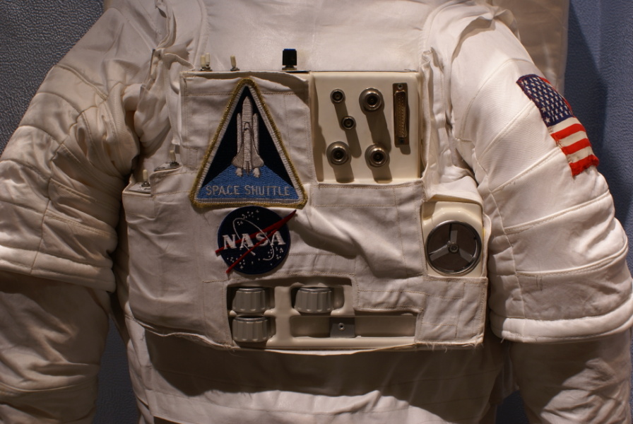 Shuttle Suit Mockup Display and Control Module at Glenn Research Center