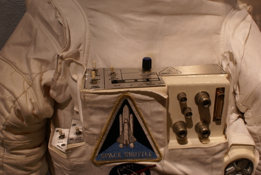 Shuttle Suit Mockup Display and Control Module at Glenn Research Center