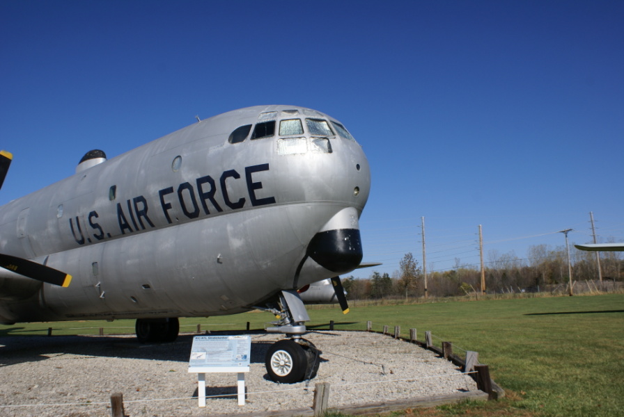 Nose of the KC-97 Stratofreighter at Grissom Air Museum