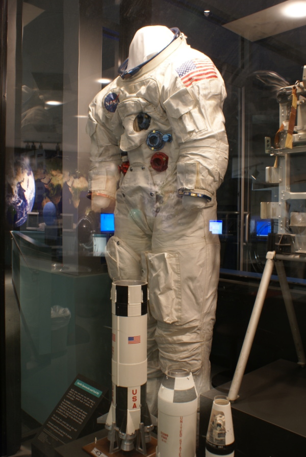 Apollo A7L Spacesuit at Houston Museum of Natural Science
