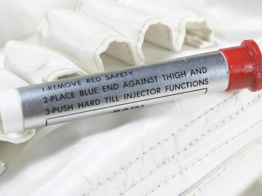 Apollo Command Module (CM) medical kit injector
