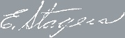 E. Stagers signature