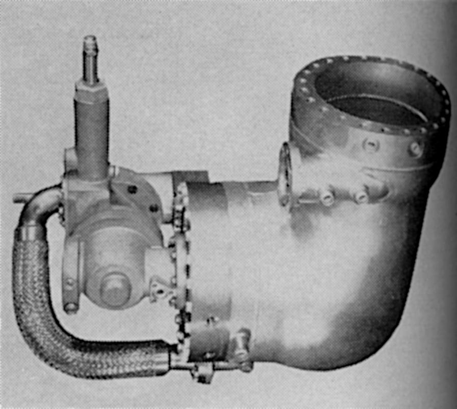 F-1 rocket engine gas generator assembly circa March 1961