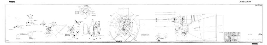 F-1 Rocket Engine General Configuration, from F-1 Design Information
     (R-2823-1) dated 23 August 1961