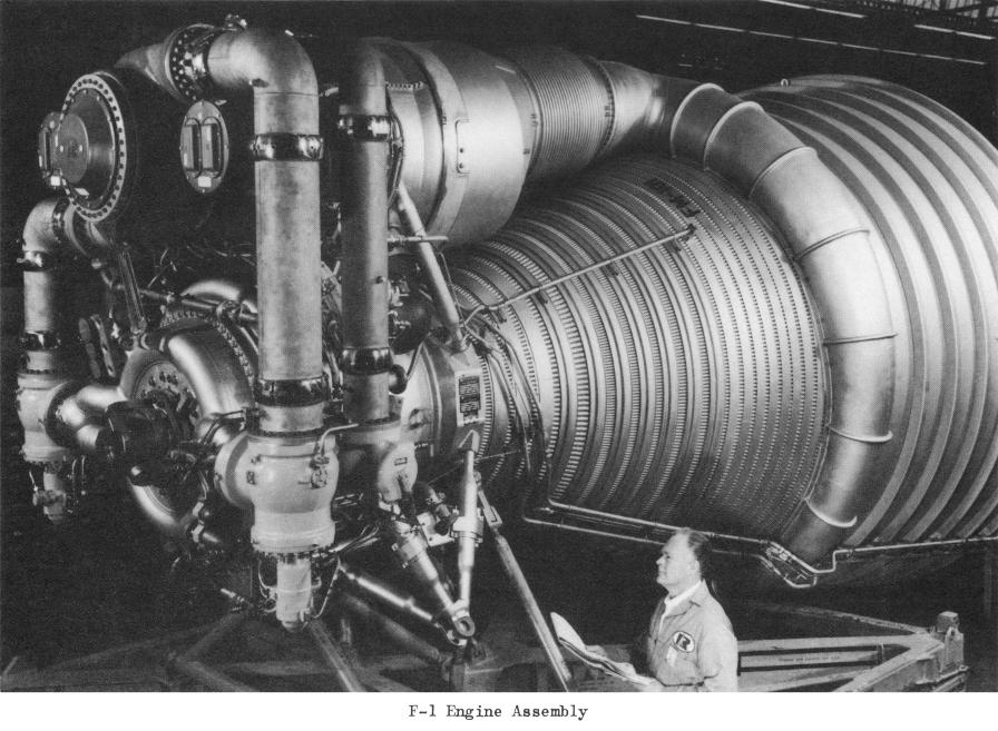 F-1 engine mockup FM-101