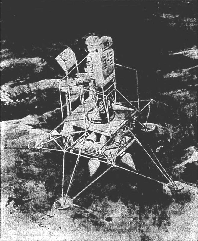 Flying Lunar Excursion Experimental Platform (FLEEP) flying over the
	lunar landscape
