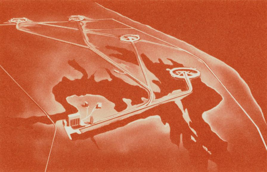 Early diagram of Launch Complex 39A, 39B, 39C, and 39D (LC-39A,
	LC-39B, LC-39C, and LC-39D)