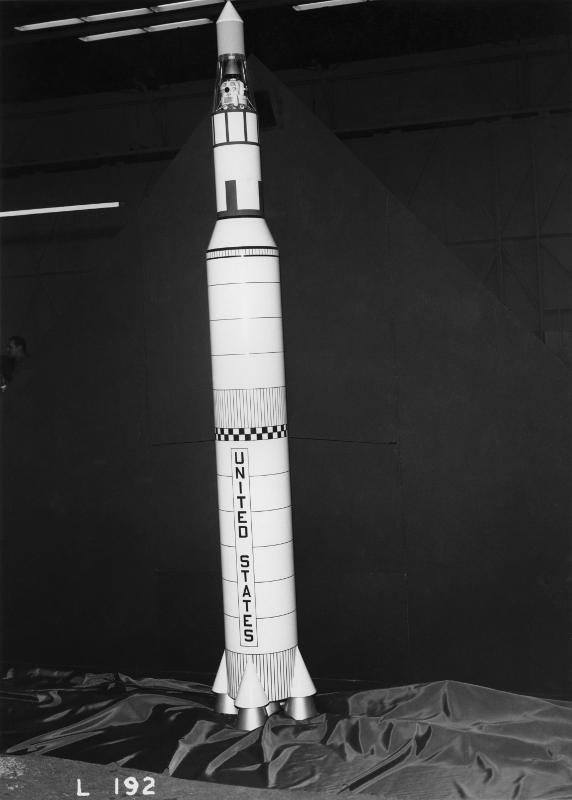 Saturn V 1962 Apollo lunar module LM model