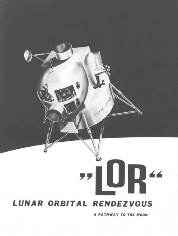 Apollo Lunar Module LM 1962 Lunar Orbital Rendezvous LOR