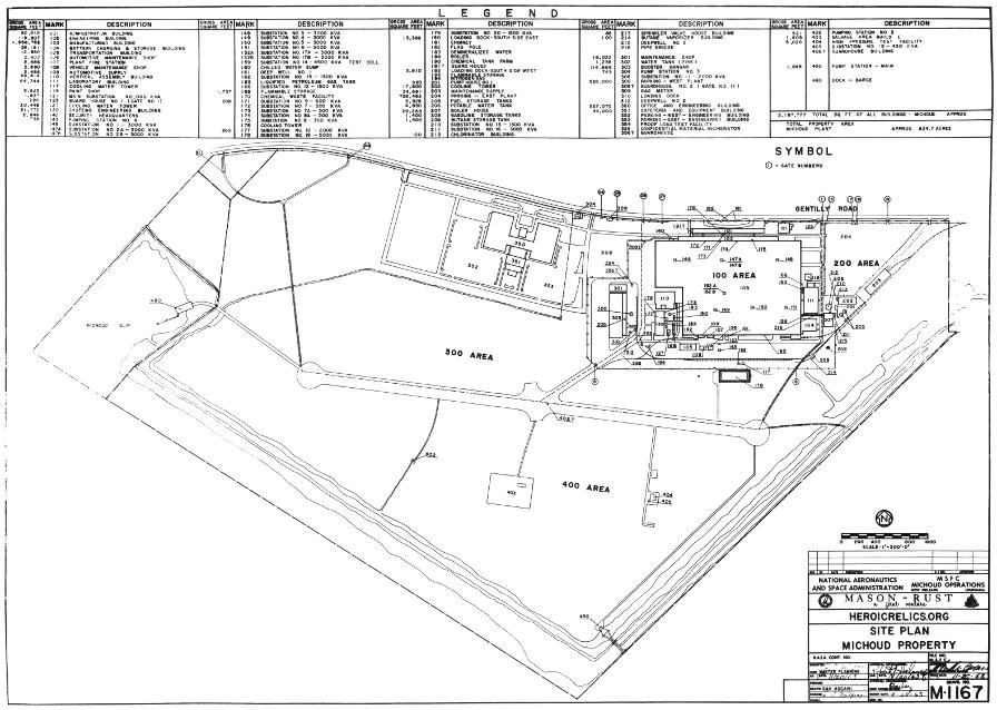 Michoud Assembly Facility Michoud Operations map