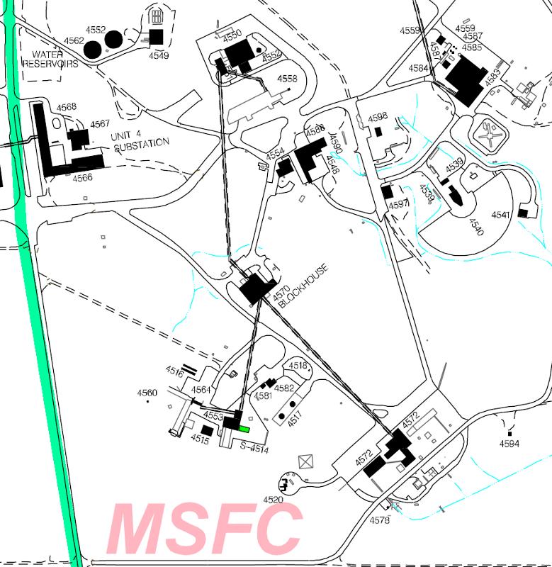 marshall space flight center building map