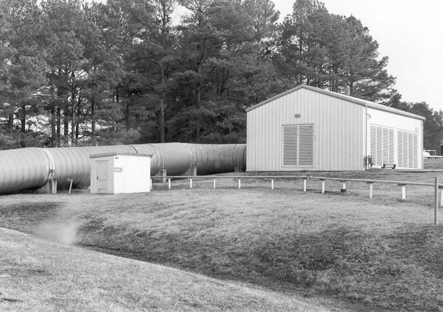 S-IC Test Stand Building 4658 blower facility