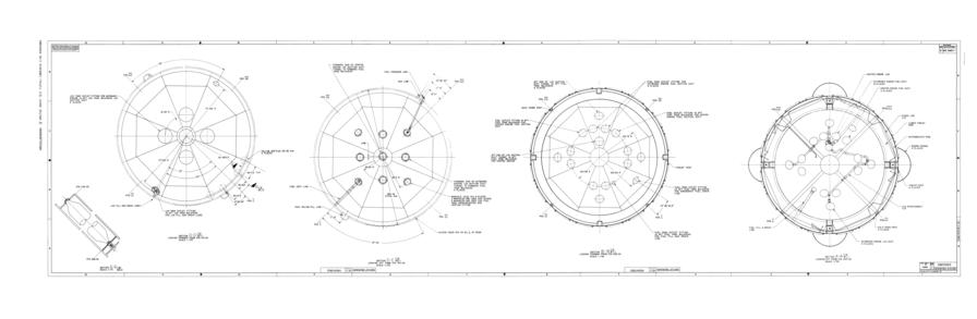 Assembly Layout S-IC Stage Saturn V 10M04564