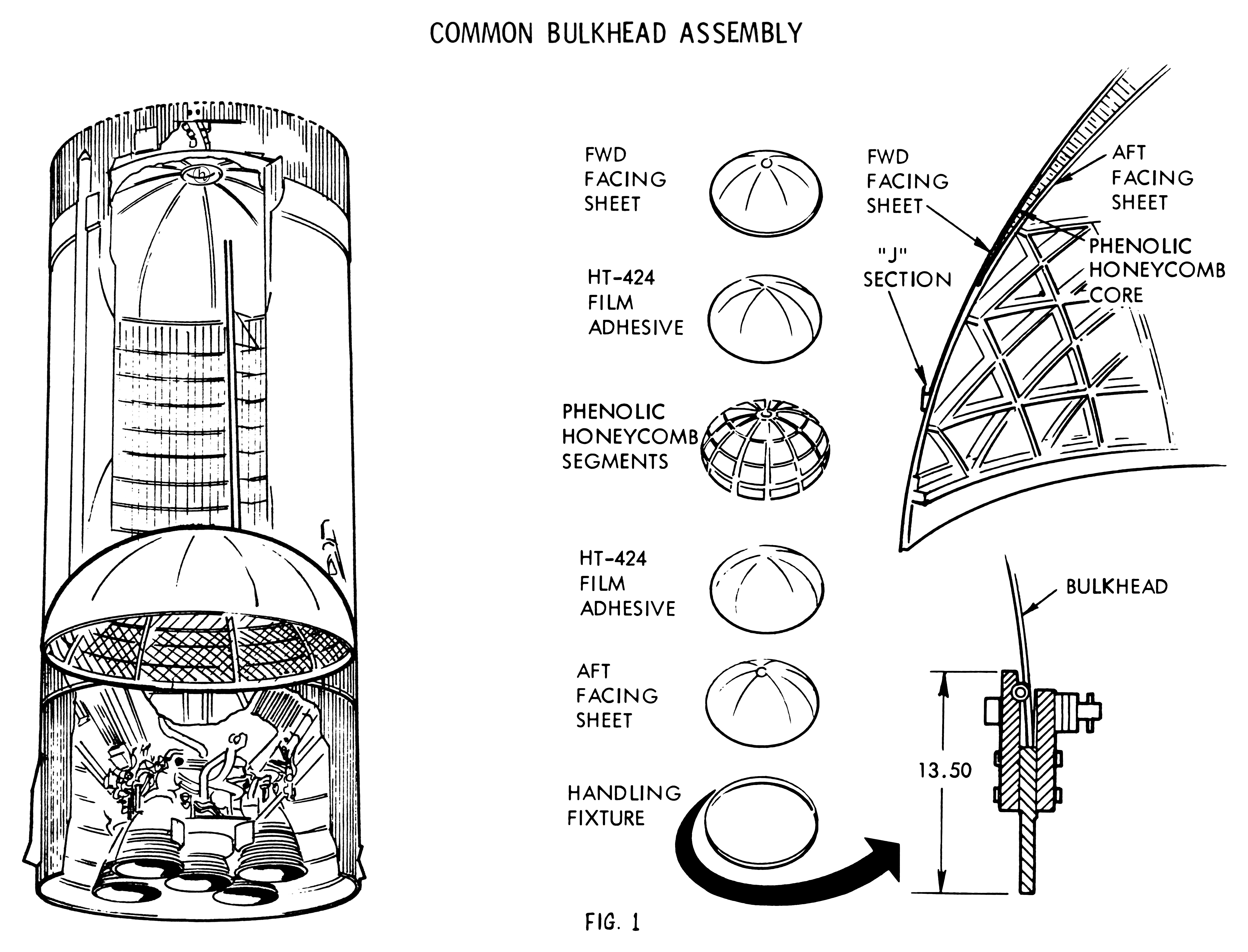 The Common Bulkhead for the Saturn S-II Vehicle