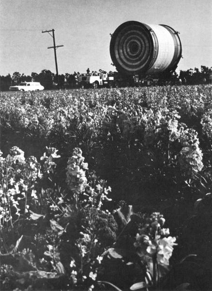 Saturn V second stage S-II common bulkhead test tank CBTT