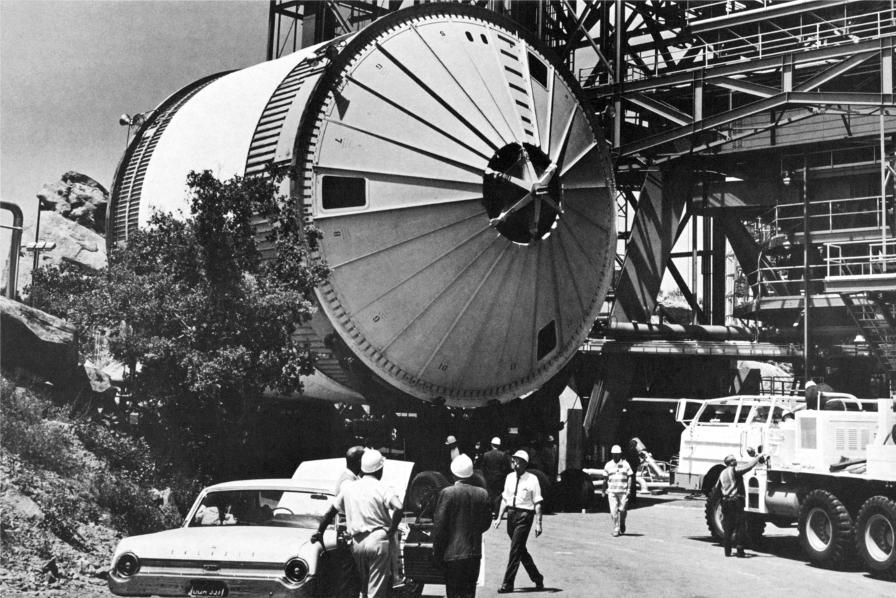 Saturn V second stage S-II common bulkhead test tank CBTT