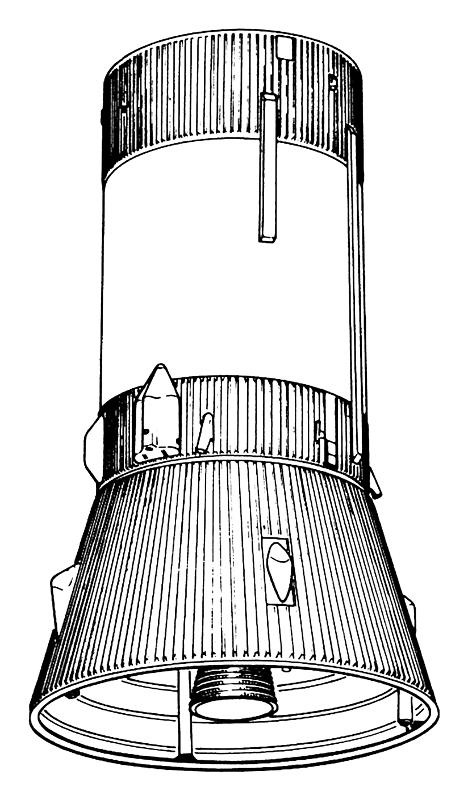 Saturn V Third S-IVB Stage (S-IVB-503N) diagram