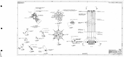 Saturn IB AS-207 Drawing S-IB Stage Hazardous Materials,
          Apollo-Saturn