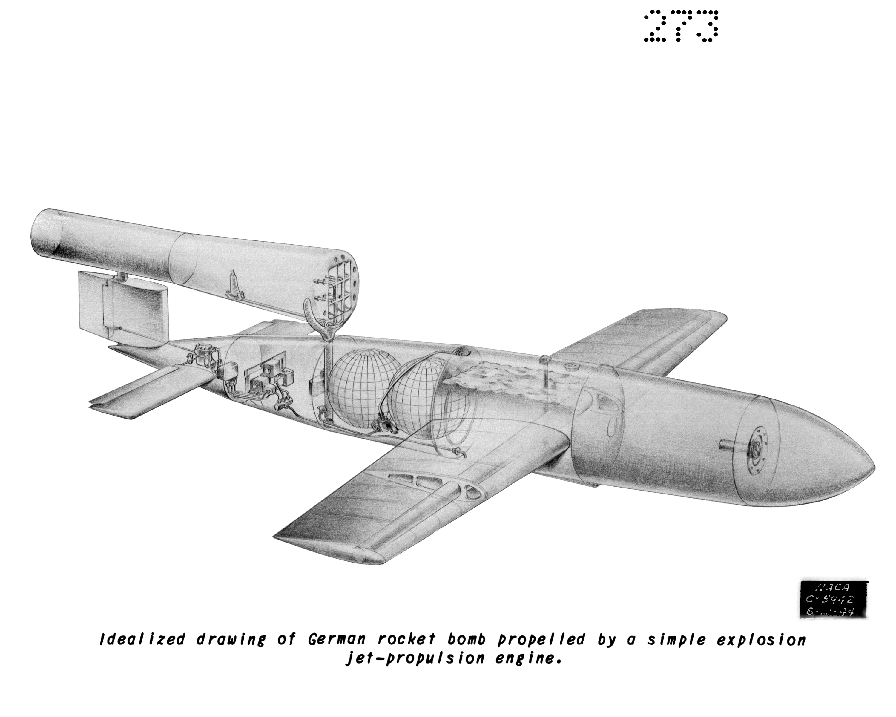 V-1 Buzz Bomb Cut-Aways